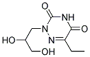 1,2,4-Triazine-3,5(2h,4h)-dione, 2-(2,3-dihydroxypropyl)-6-ethyl-(9ci) Structure,170872-51-2Structure