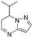 Pyrazolo[1,5-a]pyrimidine, 6,7-dihydro-7-(1-methylethyl)-(9ci) Structure,170886-59-6Structure