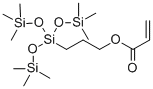 (3-Acryloxypropyl)tris(trimethylsiloxy)-silane Structure,17096-12-7Structure