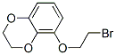 5-(2-Bromoethoxy)-2,3-dihydro-1,4-benzodioxine Structure,1710-62-9Structure