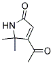 2H-pyrrol-2-one, 4-acetyl-1,5-dihydro-5,5-dimethyl-(9ci) Structure,171019-06-0Structure