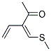 4-Penten-2-one, 3-[(methylthio)methylene]-, (z)-(9ci) Structure,171084-07-4Structure