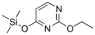 Pyrimidine, 2-ethoxy-4-[(trimethylsilyl)oxy]- (9ci) Structure,171109-23-2Structure