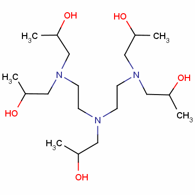 N,n,n’,n’’,n’’-pentakis(2-hydroxypropyl)diethylenetriamine Structure,17121-34-5Structure