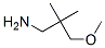 3-Methoxy-2,2-dimethylpropylamine hydrochloride Structure,171268-71-6Structure