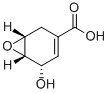 (1R,5s,6s)-5-hydroxy-7-oxabicyclo[4.1.0]hept-3-ene-3-carboxylic acid Structure,171596-14-8Structure