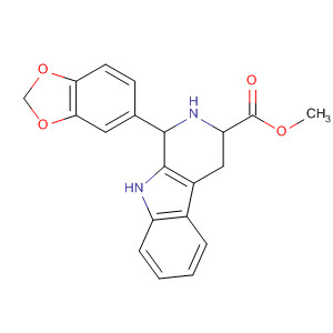 (1S,3r)-methyl-1,2,3,4-tetrahydro-1-(3,4-methylenedioxyphenyl)-9h-pyrido[3,4-b]indole-3-carboxylate Structure,171596-42-2Structure