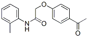 2-(4-Acetyl-phenoxy)-n-o-tolyl-acetamide Structure,17172-81-5Structure