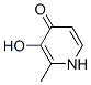 3-Hydroxy-2-methyl-4(1H)-pyridinone Structure,17184-19-9Structure