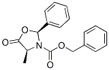 (2S,4S)-3- Benzyloxycarbonyl-4-methyl-2-phenyl-1,3-oxazolidin-5-one Structure,171860-41-6Structure