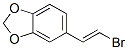 5-((E)-2-bromo-vinyl)-benzo[1,3]dioxole Structure,17207-73-7Structure