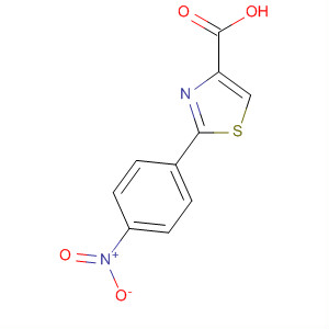 2-(4-Nitrophenyl)thiazole-4-carboxylic acid Structure,17228-97-6Structure