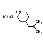 N,n-dimethyl-1-(piperidin-4-yl)methanamine dihydrochloride Structure,172281-72-0Structure