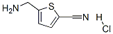 5-(Aminomethyl)thiophene-2-carbonitrile hydrochloride Structure,172349-10-9Structure