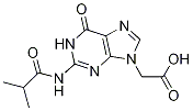 2-(2-Isobutyramido-6-oxo-1h-purin-9(6h)-yl)aceticacid Structure,172405-20-8Structure