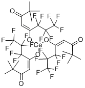 Cerium(III) 6,6,7,7,8,8,8-heptafluoro-2,2-dimethyl-3,5-octanedionate Structure,172424-98-5Structure