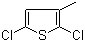 2,5-Dichloro-3-methylthiophene Structure,17249-90-0Structure