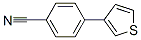 4-(3-Thienyl)benzonitrile Structure,172507-33-4Structure