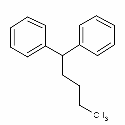 1,1-Diphenylpentane Structure,1726-12-1Structure