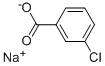 Sodium 3-chlorobenzoate Structure,17264-88-9Structure