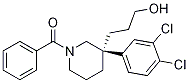 (S)-(3-(3,4-dichlorophenyl)-3-(3-hydroxypropyl)piperidin-1-yl)(phenyl)methanone Structure,172734-70-2Structure