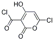 2H-pyran-3-carbonyl chloride, 6-chloro-4-hydroxy-2-oxo-(8ci,9ci) Structure,17274-75-8Structure