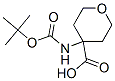 4-N-boc-amino-4-carboxytetrahydropyran Structure,172843-97-9Structure