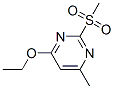 Pyrimidine, 4-ethoxy-6-methyl-2-(methylsulfonyl)- (9ci) Structure,172899-14-8Structure