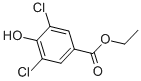 3,5-Dichloro-4-hydroxy-benzoic acid ethyl ester Structure,17302-82-8Structure