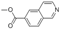 Isoquinoline-6-carboxylic acid methyl ester Structure,173089-82-2Structure