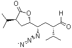 2-Furanbutanal, γ-azidotetrahydro-α,4-bis(1-methylethyl)-5-oxo-, (αs, γs,2s,4s)- Structure,173154-02-4Structure