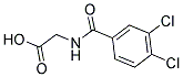 2-[(3,4-Dichlorobenzoyl)amino]acetic acid Structure,17321-80-1Structure