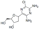 2-Chloro-6-(beta-d-2-deoxyribofuranosyl)-3,5-diaminopyrazine Structure,173256-61-6Structure