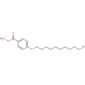 Methyl 4-(10-bromodecyloxy)benzoate Structure,173307-96-5Structure