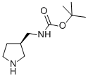 (R)-pyrrolidin-3-ylmethyl-carbamic acid tert-butyl ester Structure,173340-25-5Structure