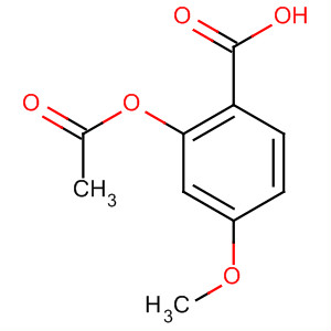 2-Acetoxy-4-methoxybenzoic acid Structure,17336-11-7Structure