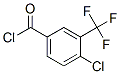 4-Chloro-3-(trifluoromethyl)benzoyl chloride Structure,1735-55-3Structure