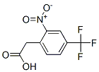 Benzeneacetic acid, 2-nitro-4-(trifluoromethyl)- Structure,1735-91-7Structure