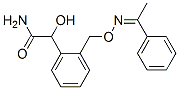 Benzeneacetamide,-alpha--hydroxy-2-[[[(1-phenylethylidene)amino]oxy]methyl]- Structure,173664-26-1Structure