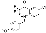 4-Chloro-N-(4-methoxybenzyl)-2-(trifluoroacetyl)aniline Structure,173676-54-5Structure