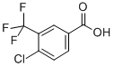 4-Chloro-3-(trifluoromethyl)benzoic acid Structure,1737-36-6Structure