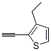 Thiophene, 3-ethyl-2-ethynyl- (9ci) Structure,173723-32-5Structure