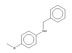 N-benzyl-p-methoxyaniline Structure,17377-95-6Structure