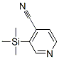 4-Cyano-3-(trimethylsilyl)pyridine Structure,17379-38-3Structure