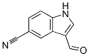 5-Cyanoindole-3-carboxaldehyde Structure,17380-18-6Structure