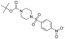 N-((4-nitrophenyl)sulfonyl)-1-(tert-butyloxycarbonyl)piperazine Structure,173951-83-2Structure