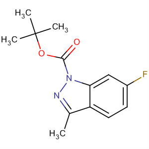 Tert-Butyl 6-fluoro-3-methyl-1H-indazole-1-carboxylate Structure,174180-43-9Structure