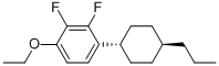 Trans-1-ethoxy-2,3-difluoro-4-(4-propyl-cyclohexyl)-benzene Structure,174350-05-1Structure