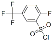 2-Fluoro-5-(trifluoromethyl)benzenesulphonyl chloride Structure,1744-43-0Structure