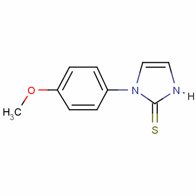 1-(4-Methoxyphenyl)imidazoline-2-thione Structure,17452-14-1Structure